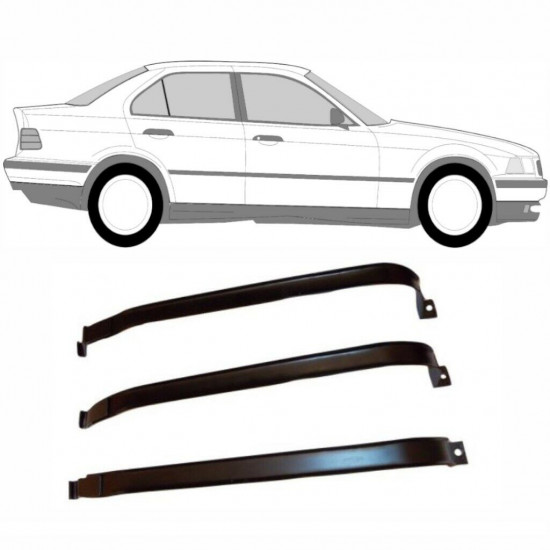 Objímky palivové nádrže na BMW 3 E36 1996-2000 318 1.8 6212