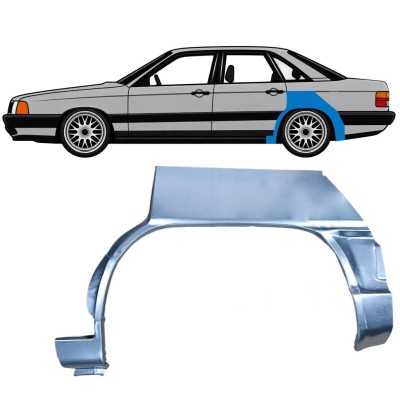 Lem zadního blatníku na Audi 100 C3 1982-1990 / Levá 7608
