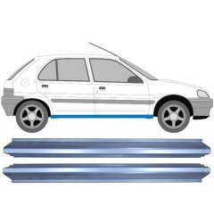Opravný plech prahu na Peugeot 106 1991-2003 / Sada 11334