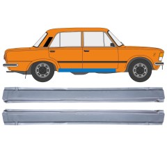Opravný plech prahu na Fiat 125p 1968-1991 / Levá+Pravá / Sada 12542