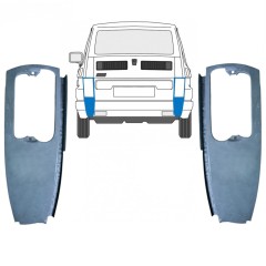 Opravný plech zadního rohu na Fiat 126p 1972-2000 / Levá+Pravá / Sada 10577