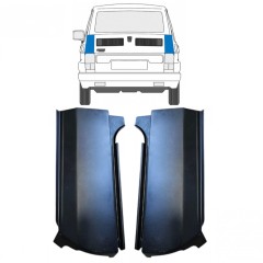 Opravný plech zadního rohu na Fiat 126p 1972-2000 / Levá+Pravá / Sada 14961