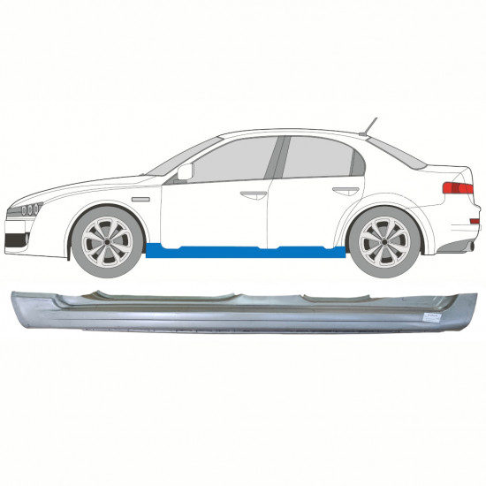 Opravný plech prahu na Alfa Romeo 159 2005-2012 / Levá 8493