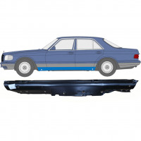 Opravný plech prahu na Mercedes S-class 1979-1991 / Levá 6740