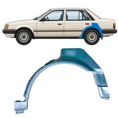Lem zadního blatníku na Mazda 323 BF 1985-1989 / Levá 12957