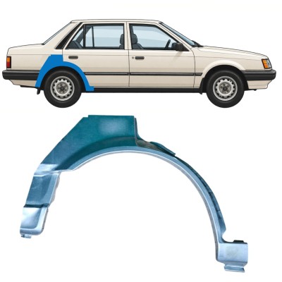 Lem zadního blatníku na Mazda 323 BF 1985-1989 / Pravá 12956