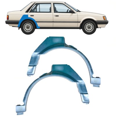 Lem zadního blatníku na Mazda 323 BF 1985-1989 / Levá / Pravá / Levá+Pravá / Sada 12958