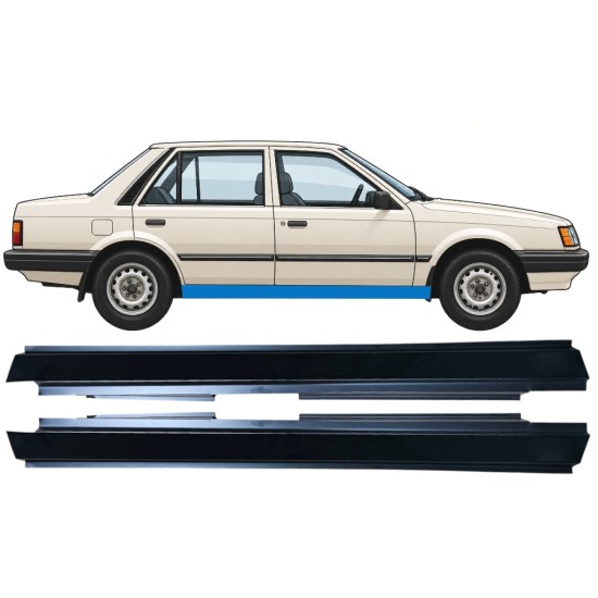 Kompletní práh na Mazda 323 BF 1985-1989 / Levá / Pravá / Levá+Pravá / Sada 12961
