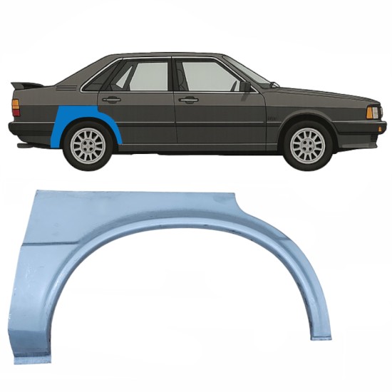 Lem zadního blatníku na Audi 80 B2 1978-1986 / Pravá 8891