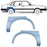 Lem zadního blatníku na Audi 80 B2 1978-1986 / Levá+Pravá / Sada 10505