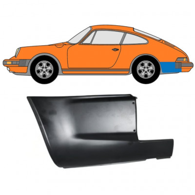Lem zadního blatníku na Porsche 911 1974-1989 / Levá 12719