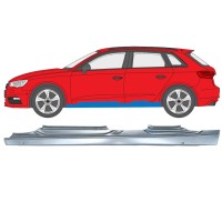 Kompletní práh na Audi A3 8V 2012-2020 / Levá / HATCHBACK 17284