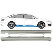 Kompletní práh na Audi A6 C6 2004-2010 / Levá+Pravá / Sada 15035