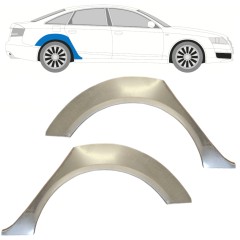 Lem zadního blatníku na Audi A6 C6 2004-2010 / Levá+Pravá / Sada 14746