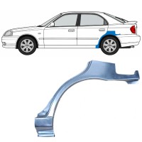 Lem zadního blatníku na Hyundai Accent 2000-2006 / Levá 7594