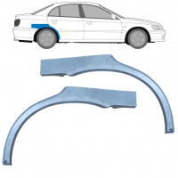 Lem zadního blatníku na Honda Accord 1998-2002 / Levá+Pravá / Sada 9242