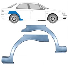 Lem zadního blatníku na Alfa Romeo 156 1997-2005 / Levá+Pravá / SEDAN / Sada 9438