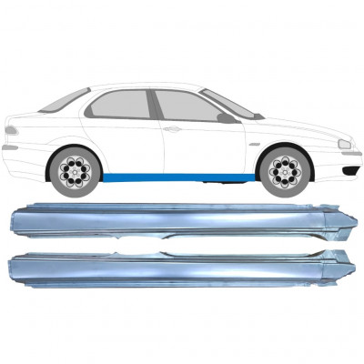 Kompletní práh na Alfa Romeo 156 1997-2005 / Levá+Pravá / Sada 9412