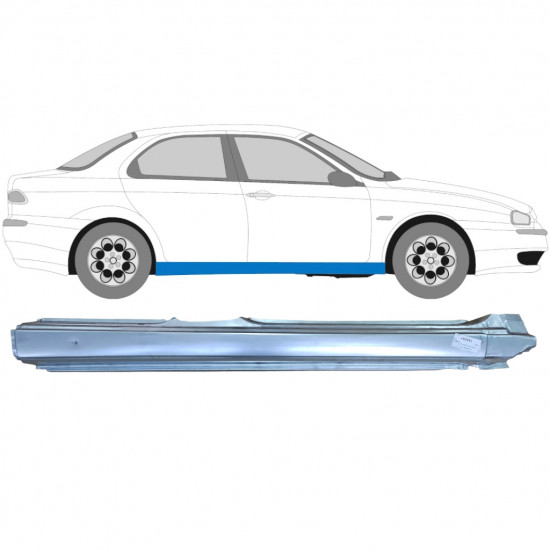 Kompletní práh na Alfa Romeo 156 1997-2005 / Pravá 5399