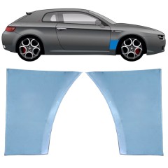 Opravný plech předního blatníku na Alfa Romeo Brera 2005-2010 / Levá+Pravá / Sada 11399