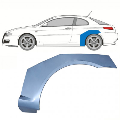 Lem zadního blatníku na Alfa Romeo Gt 2003-2010 / Levá 8694