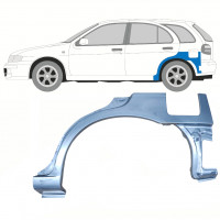 Opravný plech spodní části zadního blatníku za kolem na Nissan Almera 1995-2000 / Levá 10222