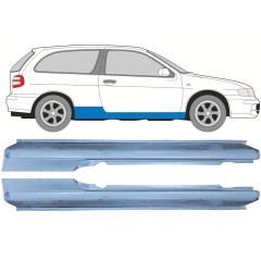Kompletní práh na Nissan Almera N15 1995-1999 / Levá+Pravá / Sada 10608