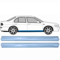 Opravný plech prahu na Nissan Almera N15 1995-1999 / Levá = Pravá (symetrická) / Sada 10568