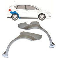 Lem zadního blatníku na Seat Altea 2004-2015 / Levá+Pravá / Sada 15048