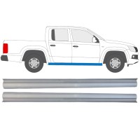Opravný plech spodní části prahu na Volkswagen Amarok 2010-2022 / Levá+Pravá / Sada 15100 Opravný plech spodní části prahu na Volkswagen Amarok 2010-2022 / Levá+Pravá / Sada 15100