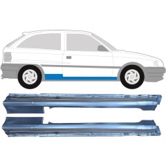 Kompletní práh na Opel Astra F 1991-2002 / Levá+Pravá / Sada 9448