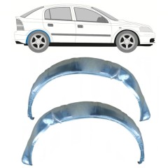 Vnitřní oprava zadního blatníku na Opel Astra G 1998-2009 / Levá+Pravá / Sada 10633