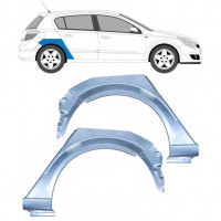 Lem zadního blatníku na Opel Astra 2003-2014 / Levá+Pravá / Sada 9288