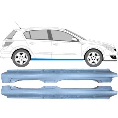 Kompletní práh na Opel Astra H 2003-2014 / Levá+Pravá / Sada 9289
