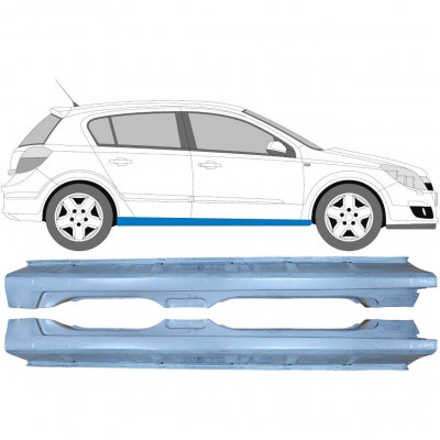 Opravný plech prahu na Opel Astra 2003-2014 / Levá+Pravá / Sada 9289