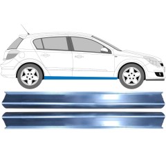 Opravný plech prahu na Opel Astra H 2003-2014 / Levá = Pravá (symetrická) / Sada 9483