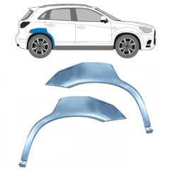 Lem zadního blatníku na Mitsubishi ASX 2010- / Levá+Pravá / Sada 10469