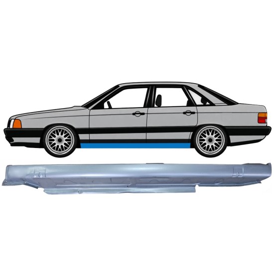 Kompletní práh na Audi 100 C3 1982-1990 / Levá 6420