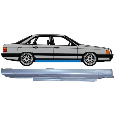 Kompletní práh na Audi 100 C3 1982-1990 / Pravá 6419