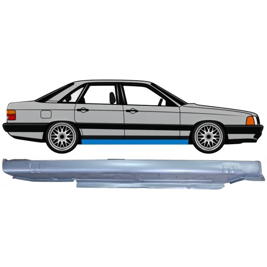 Kompletní práh na Audi 100 C3 1982-1990 / Pravá 6419