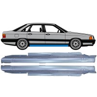 Kompletní práh na Audi 100 C3 1982-1990 / Levá+Pravá / Sada 6418