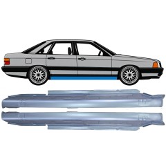 Kompletní práh na Audi 100 C3 1982-1990 / Levá+Pravá / Sada 6418