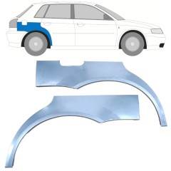 Lem zadního blatníku na Audi A3 8L 1996-2003 / Levá+Pravá / Sada 11795