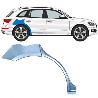 Lem zadního blatníku na Audi Q5 2009-2017 / Pravá 11400