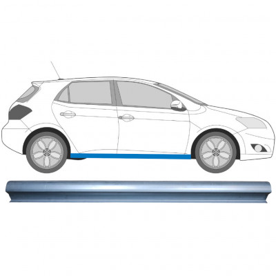 Opravný plech prahu na Toyota Auris 2007-2012 / Levá = Pravá (symetrická) 7066