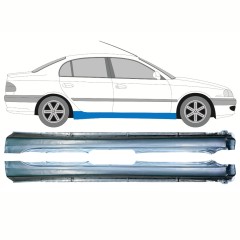 Kompletní práh na Toyota Avensis T22 1997-2003 / Levá+Pravá / Sada 10350