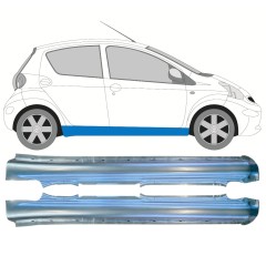 Kompletní práh na Toyota Aygo 2005-2012 / Levá+Pravá / Sada 11112