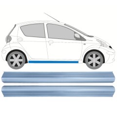 Opravný plech prahu na Citroen C1 2005-2012 / Levá+Pravá / Sada 14301
