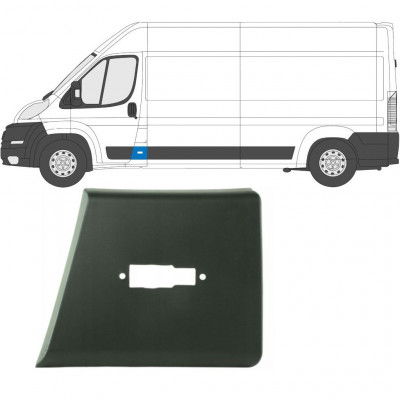 Boční lišta na Fiat Ducato 2006- / Levá 6545