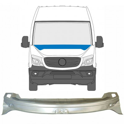 MERCEDES SPRINTER 2006-2013 PŘEDNÍ PANEL ČELNÍHO SKLA